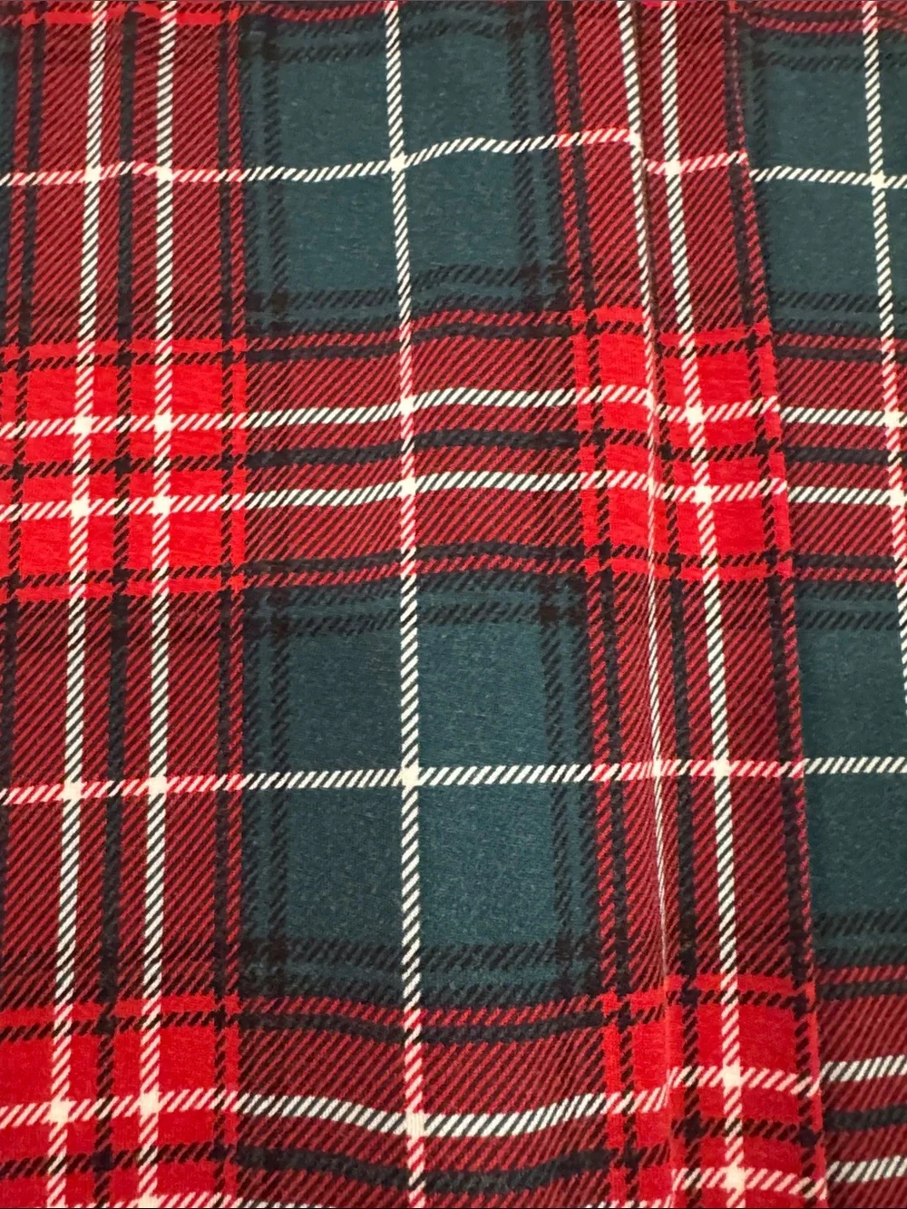 Little Sleepies soft plaid